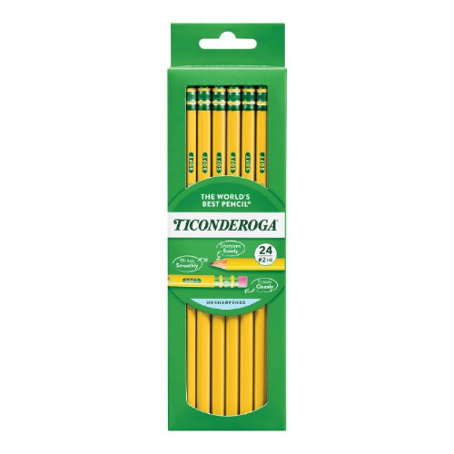 Ticonderoga&reg; #2 Pencils - 24 Count