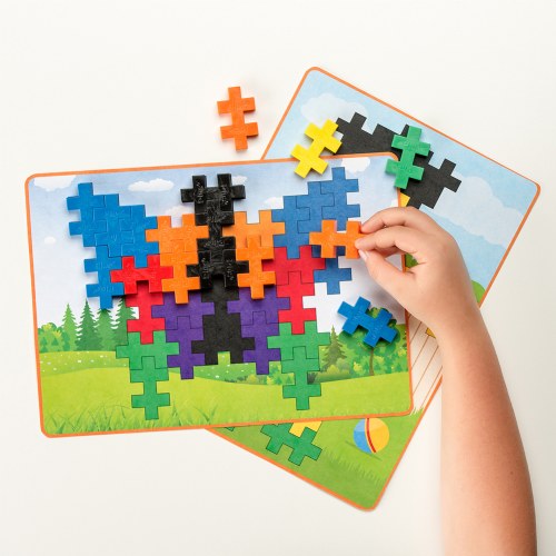 Plus-Plus BIG Picture Puzzles - Basic Color Mix