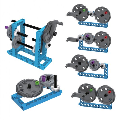 Simple Machines STEM Experiment and Model Building Kit