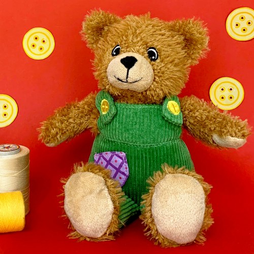 my friend corduroy plush
