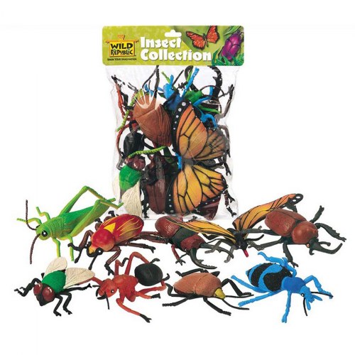 Wild Republic 10-Piece Insect Collection