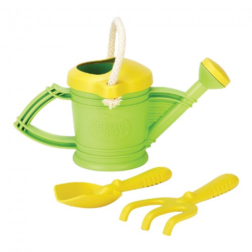 Eco-Friendly Watering Can with Shovel & Rake
