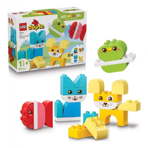 LEGO&reg; DUPLO&reg; 3-In-1 Creative Cute Pets - 10477