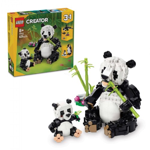 LEGO&reg; Creator 3-In-1 Wild Animals: Panda Family - 31165