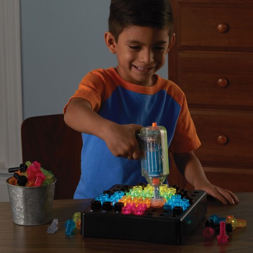 Learning Resources Design & Drill Glow in the Dark Brightworks Activity Set