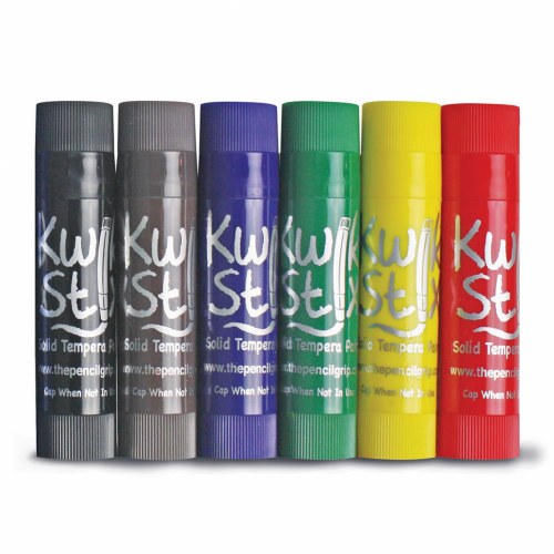 Kwik Stix Solid Tempera Paint - Classic - 6 pack