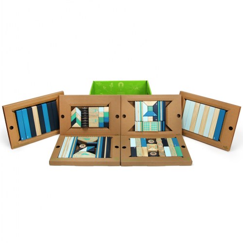 Tegu Magnetic Wooden Blocks Future-Themed Classroom Kit