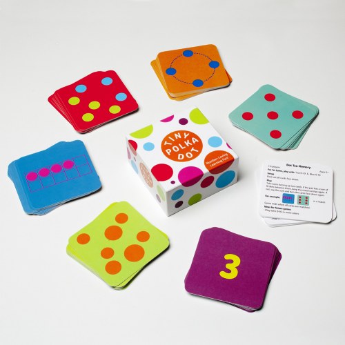 Tiny Polka Dot Math Literacy Game