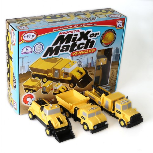 Mix or Match: Construction Vehicles® Set