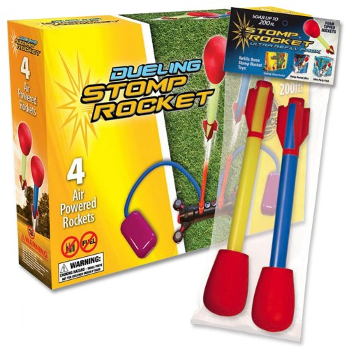 Stomp Rocket® Dueling Rockets & Bonus Refill Pack