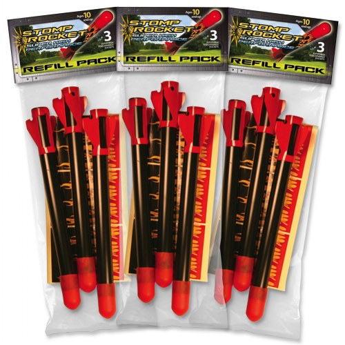 Stomp Rocket® Super High Performance Refills - Set of 3