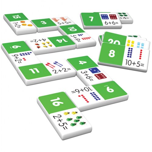Addition Dominoes Game - 28 Pieces