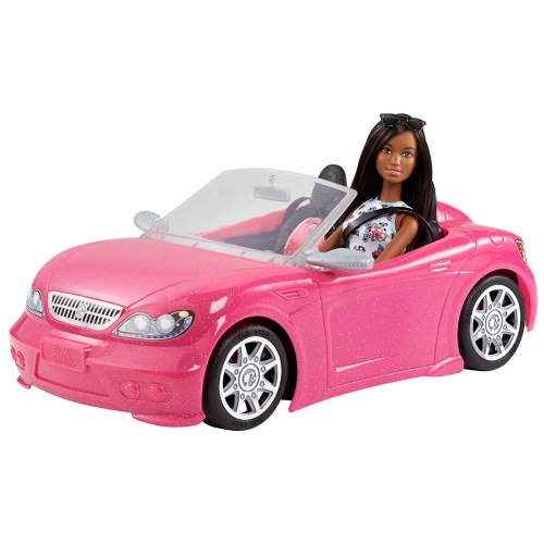 Barbie® Doll & Convertible Car - Brunette