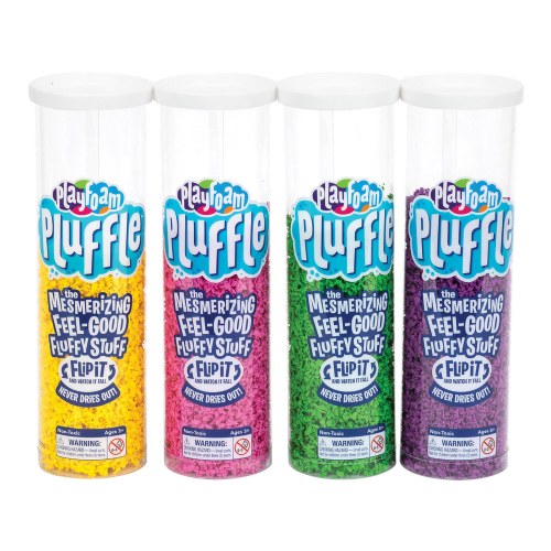 Playfoam Pluffle Bright Colors - 4 Pack