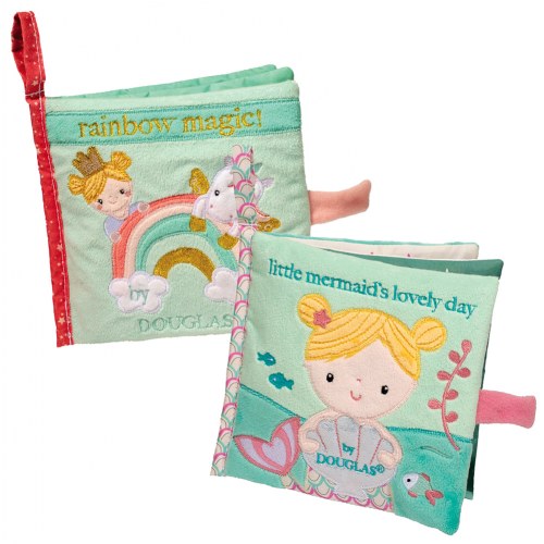 Little Mermaid And Rainbow Magic Crinkle Cloth Activity Book Set