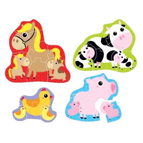 Hands at Play Large Farm Animal Puzzles - Set of 4