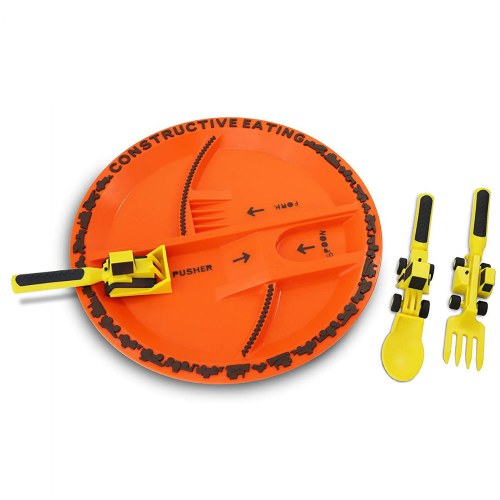 Constructive Eating Construction Themed Meal Accessories
