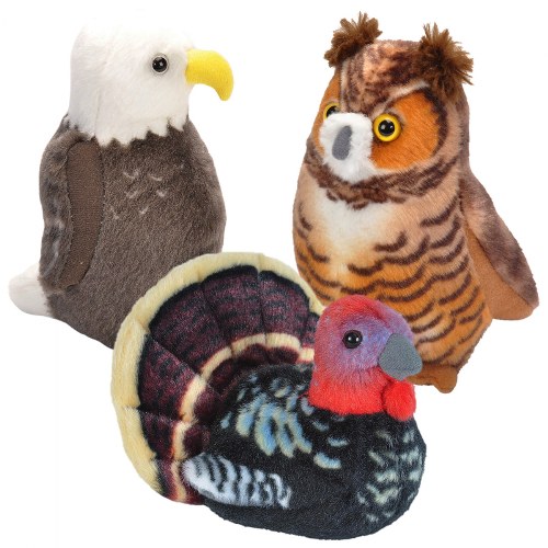 Feathered Friends Authentic Calls Plush - Set of 3
