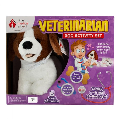 Veterinarian Dog Activity Set - 6 Great Activities