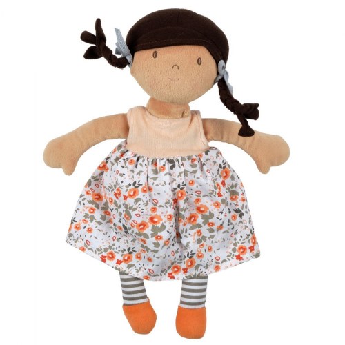 Aleah Brunette Doll with Heat Pack - Removable Dress