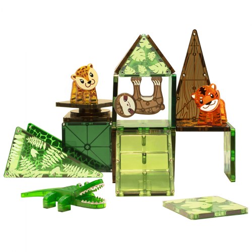 Magna-Tiles® Jungle Animals - 25 Piece Set