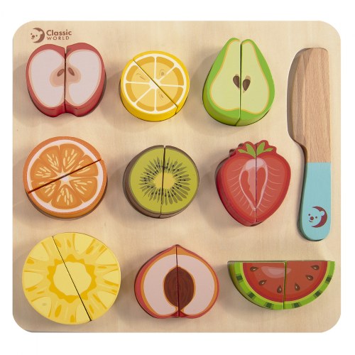 Cutting Fruits Wooden Puzzle