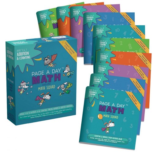 Addition & Counting - Set of 10 Workbooks