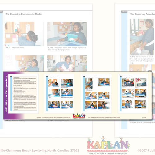 All About Diapering Poster