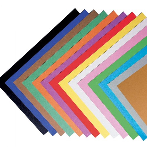 12" x 18" Construction Paper - Assortment - 10 packs