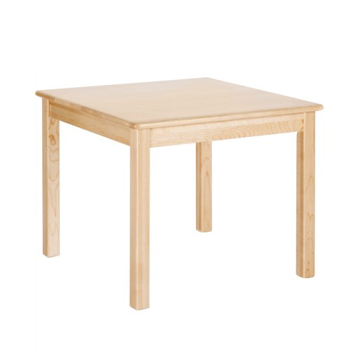 Premium Solid Maple Table 24" x 24"