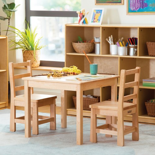 Premium Solid Maple Table & Chair Set