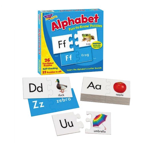 Alphabet Fun-To-Know Puzzles