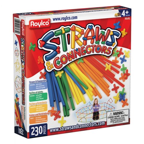 Straws and Connectors - 230 Pieces