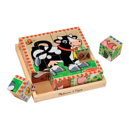 Melissa & doug farm animals on sale