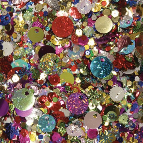 Sequins and Spangles - 4 oz. Assorted