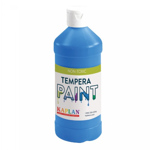 Kaplan Kolors Tempera Paint - 16 oz. Blue