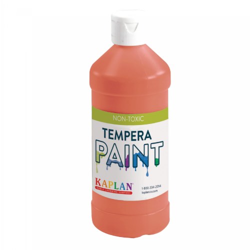Kaplan Kolors Tempera Paint - 16 oz. Orange