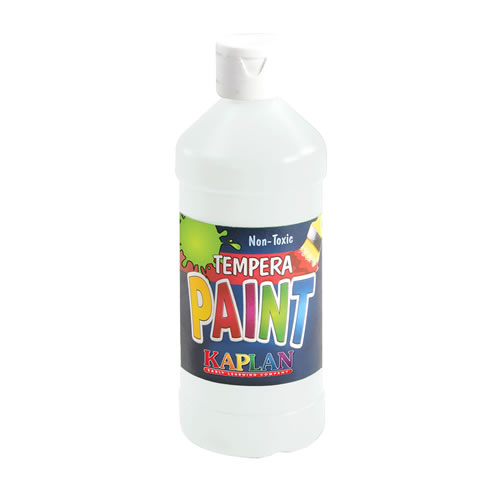 Kaplan Kolors Tempera Paint - 16 oz. White