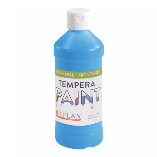 Kaplan Kolors Fluorescent Tempera Paint - Neon Blue