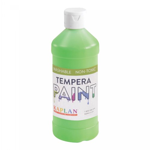 Kaplan Kolors Fluorescent Tempera Paint - Neon Green