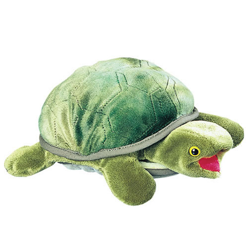 turtle hand puppet