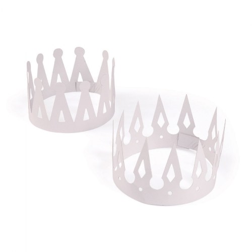 DIY Paper Crowns - 12 Pieces
