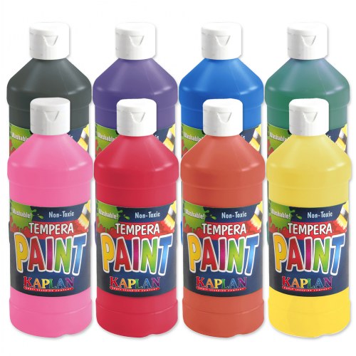Kaplan Washable Paint - Set of 8 Colors