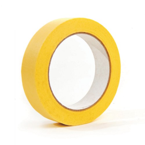 Masking Tape Roll - 1" x 60 Yards - Yellow
