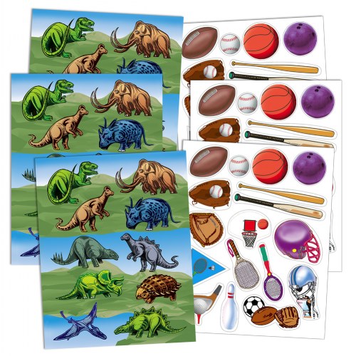 Stickers Variety Pack 24 Sheets