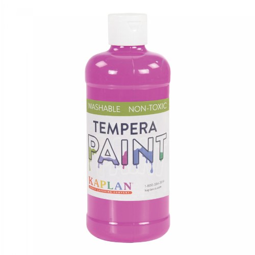 Washable Tempera 16 oz. Fluorescent Paint - Violet