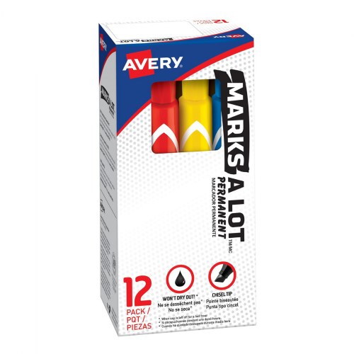 Avery Marks A Lot Markers - Set of 12