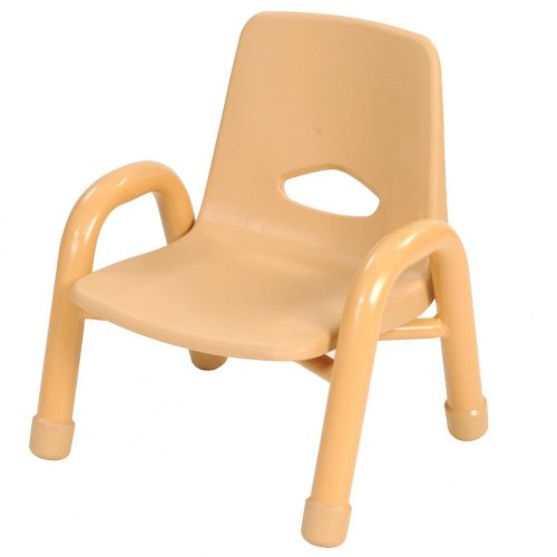 Factory Second Chunky Stackable Chair - 7.5" Seat Height - Natural