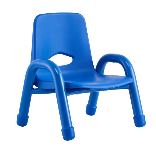 lor Chunky Stackable Chair - 9.5" Seat Height - Blue