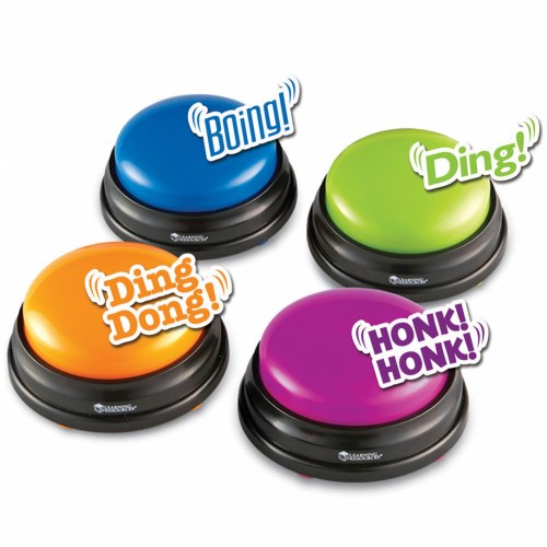 Answer Buzzers - Set of 4